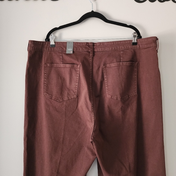 Torrid‎ Crop Wide Leg Stretch Twill Hugh Rise Pant Size Plus 24 NWT - Picture 6 of 12